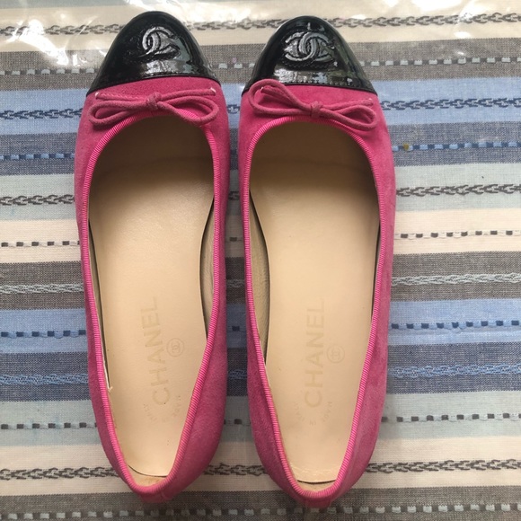 CHANEL Shoes - Hot Pink CHANEL flats